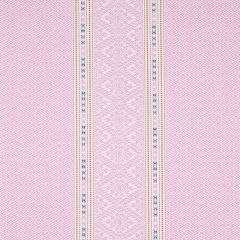 F Schumacher Ruiz Jacquard Pink 80612 Tapis Collection Indoor Upholstery Fabric