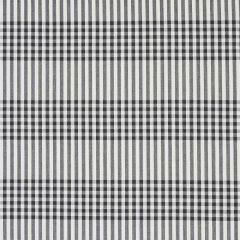 F Schumacher Bergen Plaid Slate 80800 Smith Street Collection Indoor Upholstery Fabric