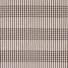 F Schumacher Bergen Plaid Brown 80801 Smith Street Collection Indoor Upholstery Fabric