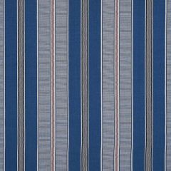 F Schumacher Scoop Hand Woven Stripe Neptune 80810 by A Rum Fellow Indoor Upholstery Fabric