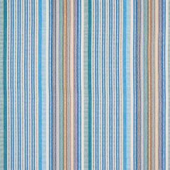 F Schumacher Ripple Hand Woven Stripe Surf 80821 by A Rum Fellow Indoor Upholstery Fabric