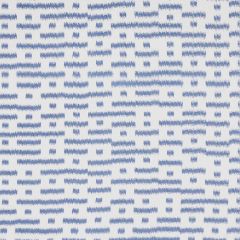 F Schumacher Abstract Ikat Indigo 80832 Smith Street Collection Indoor Upholstery Fabric