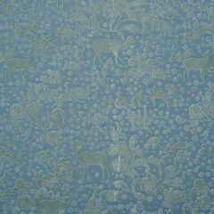 F Schumacher Arbor Forest Slate Blue 81310 Velvet and Velvet Trims Collection Indoor Upholstery Fabric