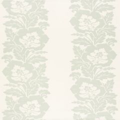 F Schumacher Margate Damask Print Sky 173852 Indoor Upholstery Fabric