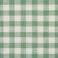 F Schumacher Martina Plaid  Green 81411 Easy Elements Collection Upholstery Fabric