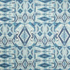 Lee Jofa Trent Ikat Linen Lake 2017139-550 Lodge II Prints Collection Multipurpose Fabric