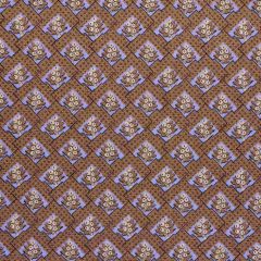 F Schumacher Blair Silk Epingle Charlton Brown 81601 by Williamsburg Indoor Upholstery Fabric