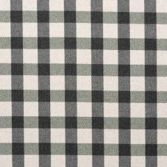 F Schumacher Galt Wool Check Charcoal 81612 by Williamsburg Indoor Upholstery Fabric