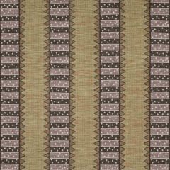 F Schumacher Noor Kilim Stripe Aubergine 81981 Uncommon Threads Collection Indoor Upholstery Fabric