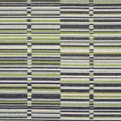 F Schumacher Tierra Stripe Green & Blue 82011 Uncommon Threads Collection Indoor Upholstery Fabric