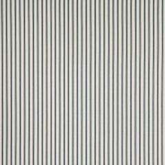F Schumacher Marquet Ticking Stripe Navy 82200 New Traditional: Provenal Collection Indoor Upholstery Fabric