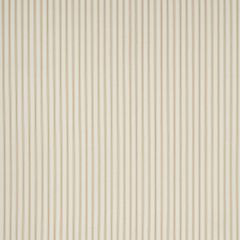 F Schumacher Marquet Ticking Stripe Sand 82202 New Traditional: Provenal Collection Indoor Upholstery Fabric