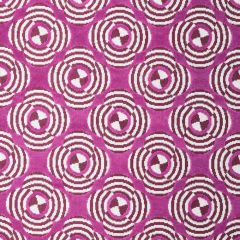 F Schumacher Le Moderne Cut Velvet Magenta 82262 by Johnson Hartig Indoor Upholstery Fabric