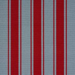 F Schumacher Tangier Stripe Teal & Red 82272 by Johnson Hartig Indoor Upholstery Fabric