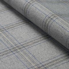 F Schumacher Blackburn Merino Plaid Grey 82342 by Patterson Flynn Indoor Upholstery Fabric