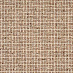 F Schumacher Hudson Wool Check Camel 82351 by Patterson Flynn Indoor Upholstery Fabric