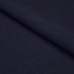 F Schumacher Annabel Cotton Navy 82562 Perfect Basics: Cotton Collection Indoor Upholstery Fabric