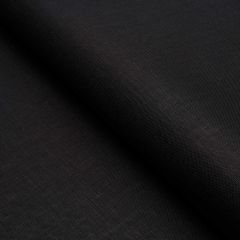 F Schumacher Middleton Linen Black 83041 Perfect Basics: Linen Collection Indoor Upholstery Fabric