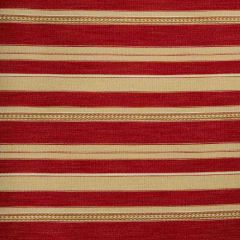 Lee Jofa Entoto Stripe Red / Ochre 2017143-940 Merkato Collection Indoor Upholstery Fabric