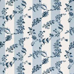 F Schumacher Bagatelle Bleu Marine 175590 by Timothy Corrigan Indoor Upholstery Fabric