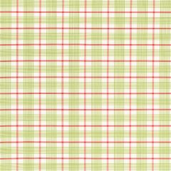 F. Schumacher St. Lucia Plaid Lime 68020 Calypso Collection