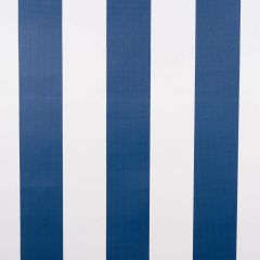 Weblon Coastline Plus Traditional Stripes Deep Sea Blue and White/White CP-2772 Awning Fabric