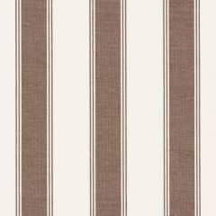F Schumacher Rafe Stripe Berber Brown 75822 Gazebo by Veere Grenney Collection Indoor Upholstery Fabric