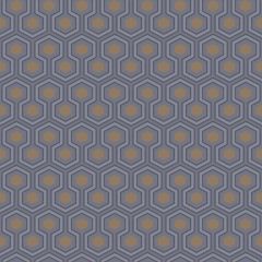 Cole and Son Hicks Hexagon Dark 95-3015 Contemporary Restyled Collection Wall Covering