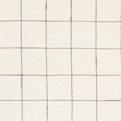 F Schumacher Marietta Black 76771 Folk Art Collection Indoor Upholstery Fabric