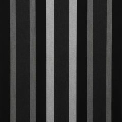 Sunbrella Marco Black 4703-0000 46-Inch Stripes Awning / Shade Fabric