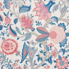F Schumacher Arborvitae Rose and Delft 177370 Schumacher Classics Collection Indoor Upholstery Fabric