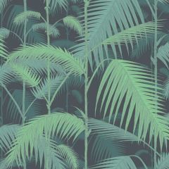 Cole and Son Palm Jungle Green / Black 95-1003 Contemporary Restyled Collection Wall Covering