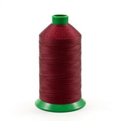 A&E Poly Nu Bond Twisted Non-Wick Polyester Thread Size 92 #4603 Jockey Red