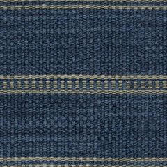 Kravet Saddle Stripe Indigo 31511-516 Indoor Upholstery Fabric