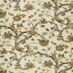 F Schumacher Eastbury Manor Print Moonstone 174531 Indoor Upholstery Fabric