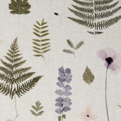 Clarke and Clarke Herbarium Blush / Natural F1089-01 Botanica Fabric Collection Upholstery Fabric