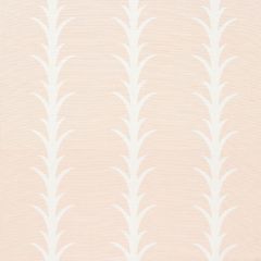 F Schumacher Acanthus Stripe Blush 177634 by Celerie Kemble Indoor Upholstery Fabric