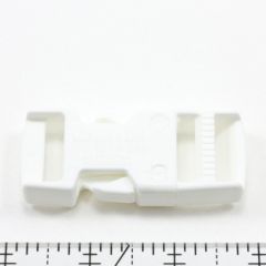 Fastex® Side Release Buckle 1" Acetal White