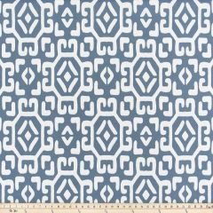 Premier Prints Raul Slate Blue Polyester Garden Retreat Outdoor Collection Indoor-Outdoor Upholstery Fabric