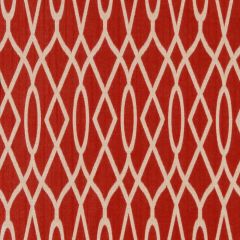 Robert Allen Encourage Lacquer Red 231388 Indoor Upholstery Fabric