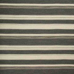 Lee Jofa Entoto Stripe Grey / Ebony 2017143-118 Merkato Collection Indoor Upholstery Fabric