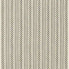 F Schumacher Jack Stripe Black 71414 Essentials Stripes II Collection Indoor Upholstery Fabric