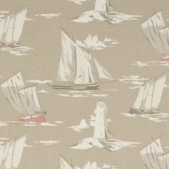 Clarke and Clarke Skipper Taupe F0409-04 Upholstery Fabric