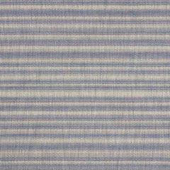 F Schumacher Petra Stripe Indigo 73361 Au Naturel Collection Indoor Upholstery Fabric