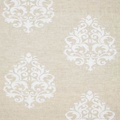 F. Schumacher Belfort Linen Applique-Linen 65100 Interior Decor Fabric