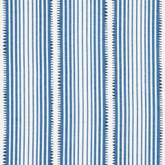 F Schumacher Moncorvo Blue 176275 by David Oliver Indoor Upholstery Fabric