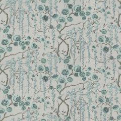 Kravet Peony Tree Aquamarine 511 Sarah Richardson Harmony Collection Multipurpose Fabric