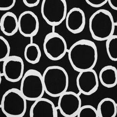 Premier Prints Freehand Black Multipurpose Fabric