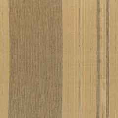 F Schumacher Georgica Linen Stripe Denim 54180 Indoor Upholstery Fabric