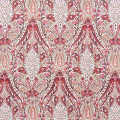 F Schumacher Layla Paisley Plum and Pink 177672 Ottoman Chic Collection Indoor Upholstery Fabric